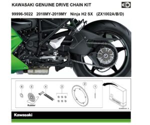 Genuine chain and sprocket kit