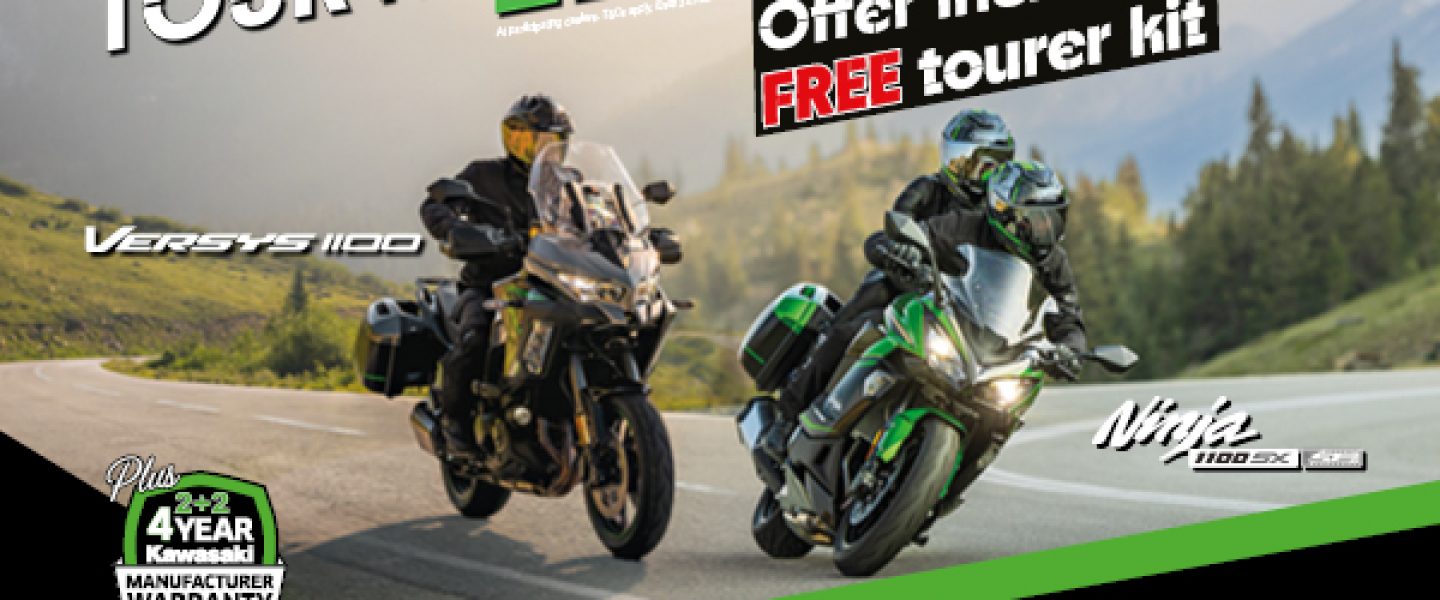 Tour For Free With The Ninja 1100SX and Versys 1100 Families!