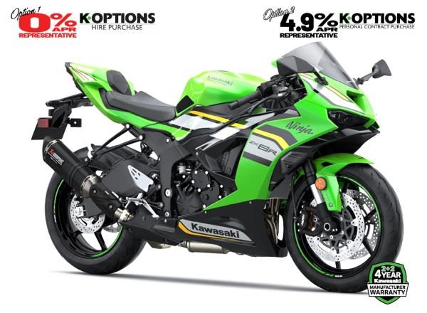 Ninja ZX-4RR and Ninja ZX-6R now available with 3.9% HP and 4.9